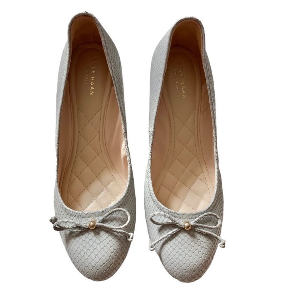 NWT Cole Haan Wedges, size 91/2 B, Grey.